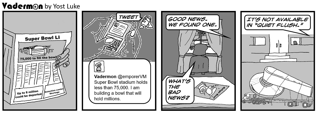 Vadermon – Comics Not About Donald Trump (maybe)