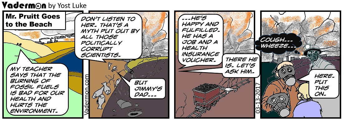 Vadermon – Comics Not About Donald Trump (maybe)
